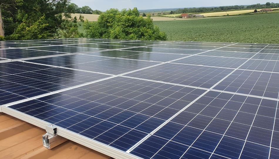 Fly Sussex Solar PV Installation