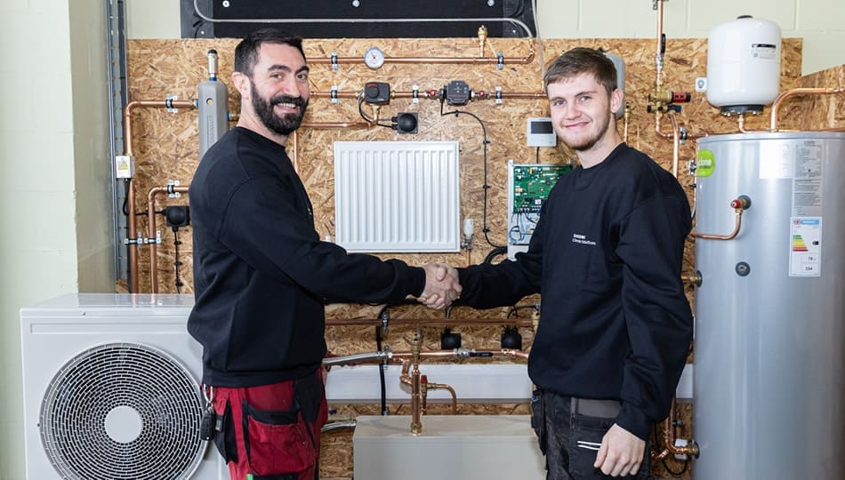 Roaring success for first heat pump CPD session