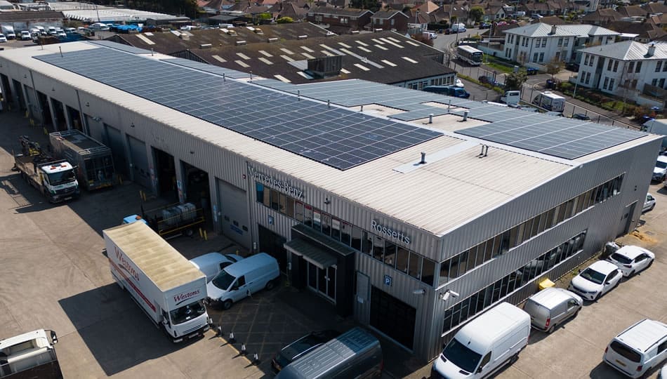 Commercial Solar PV Installation